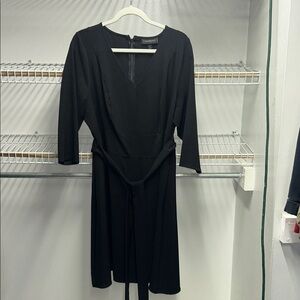 Lane Bryant Black Long Sleeve Dress